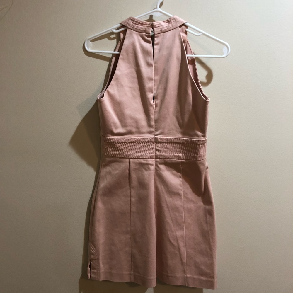 Bebe light pink cocktail dress size 4